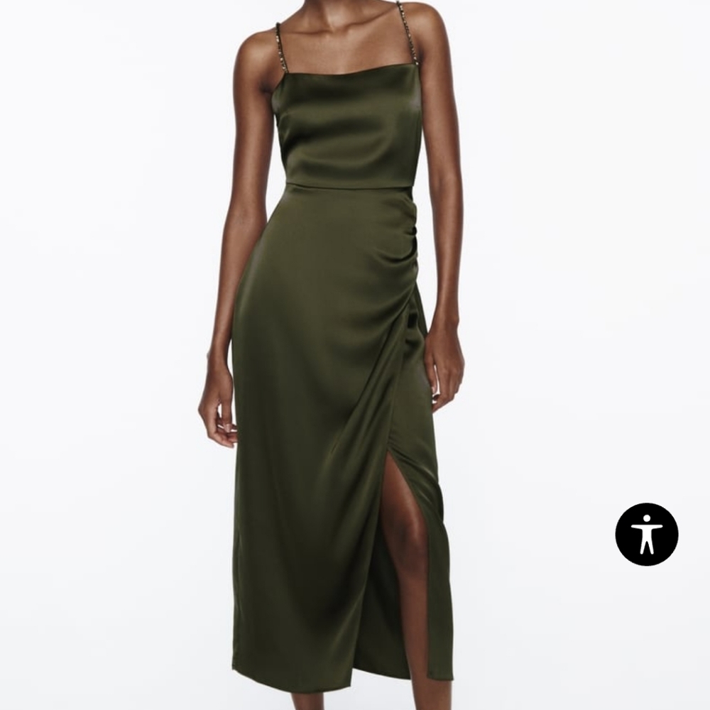 Zara Beaded Slip dress